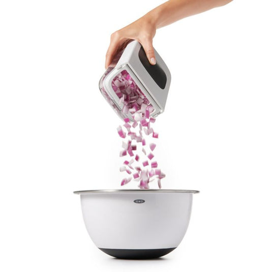 OXO Good Grips Vegetable Chopper w/ Easy Pour Opening