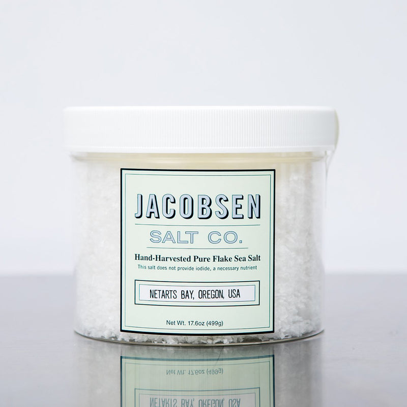 Load image into Gallery viewer, Jocobsen Salt Co. Hand-Harvested Pure Flake Salt
