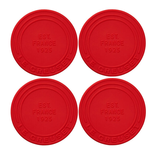 Load image into Gallery viewer, Le Creuset Silicone Coaster Set
