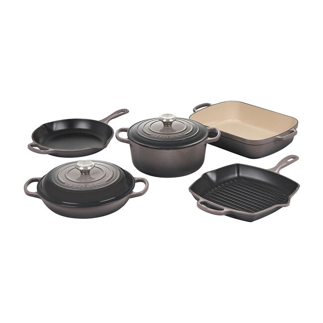 Load image into Gallery viewer, Le Creuset 7-Piece Cast Iron Set
