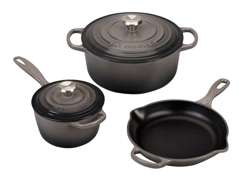 Load image into Gallery viewer, Le Creuset 5-Piece Signature Cast Iron Set
