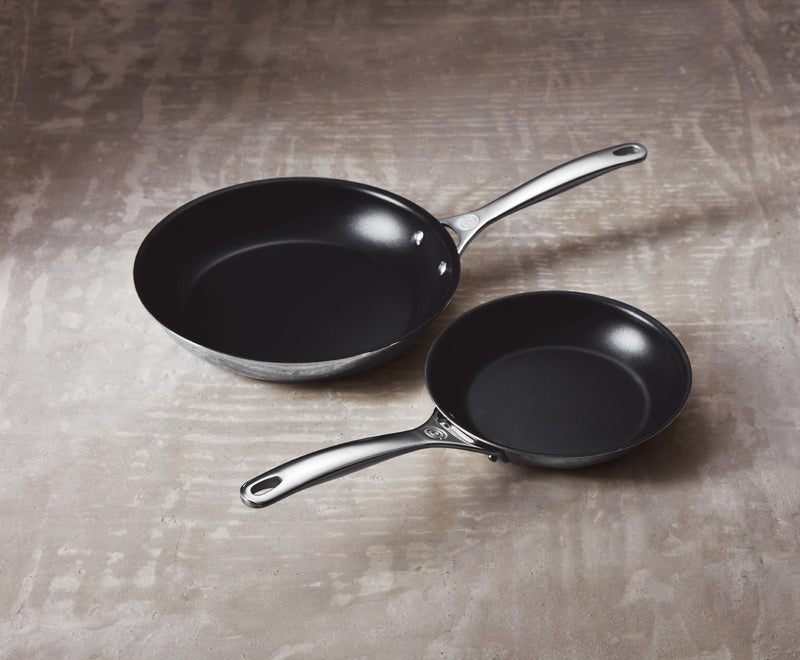 Load image into Gallery viewer, Le Creuset Nonstick Stainless Steel Fry Pan 2-Piece Set
