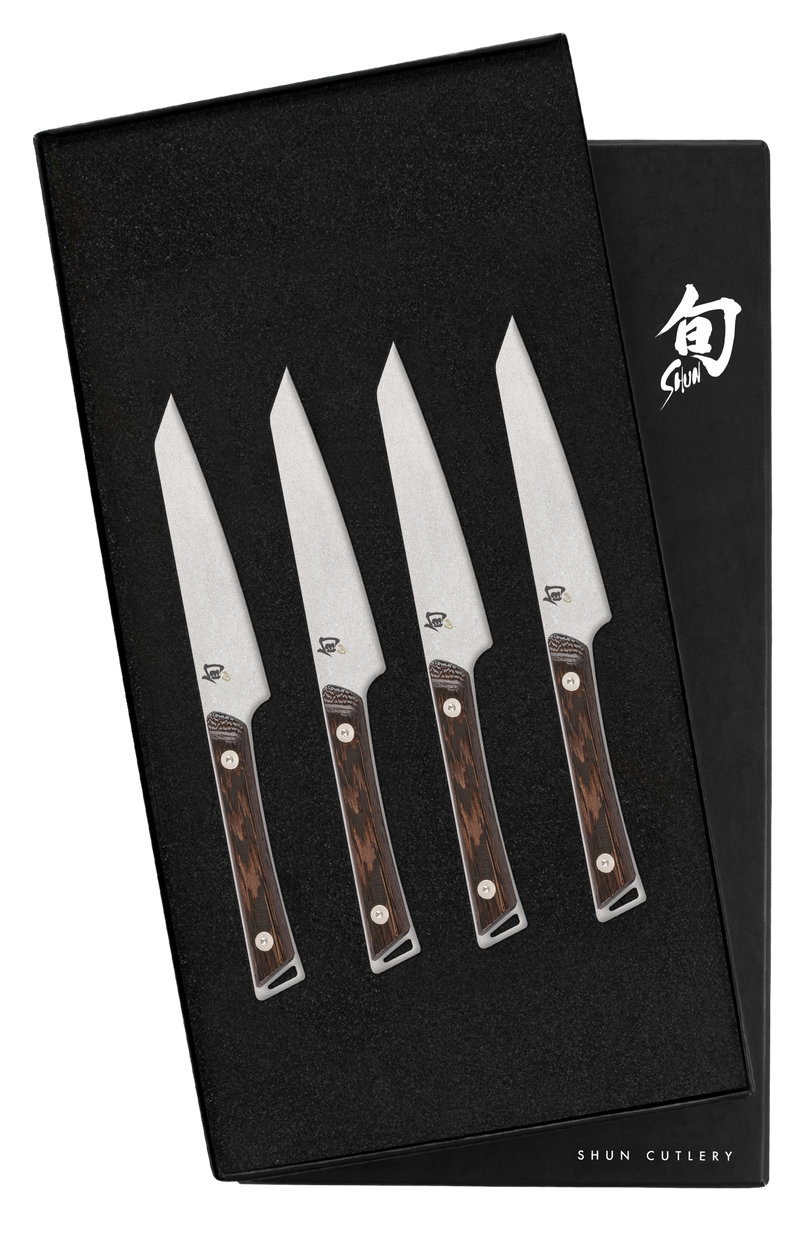 Load image into Gallery viewer, Shun Kanso 4-Piece Steak Knife Set
