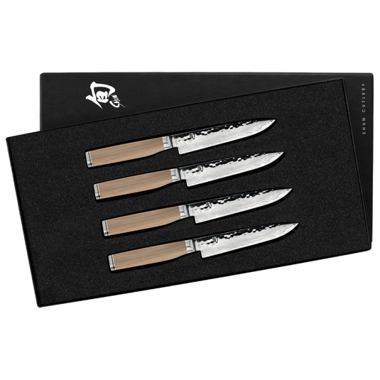 Shun Premier Blonde 4-Piece Steak Knife Set