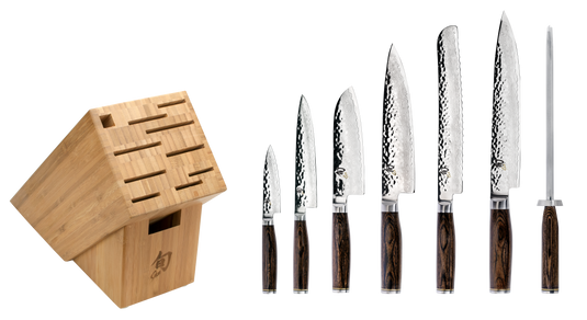 Shun Premier 8-Piece Professional Block Set